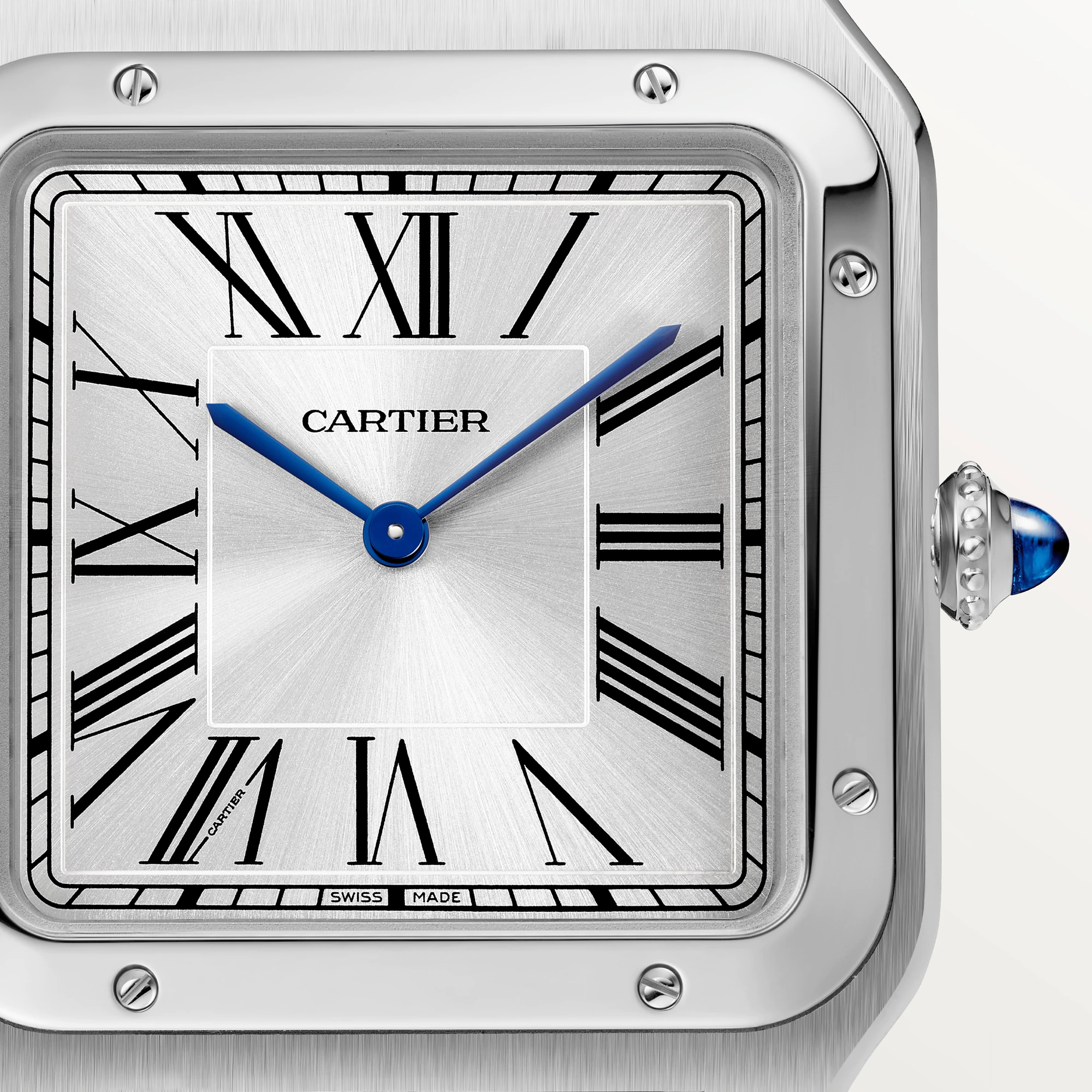Cartier Santos Stainless Steel Men’s Watch, WSSA0032