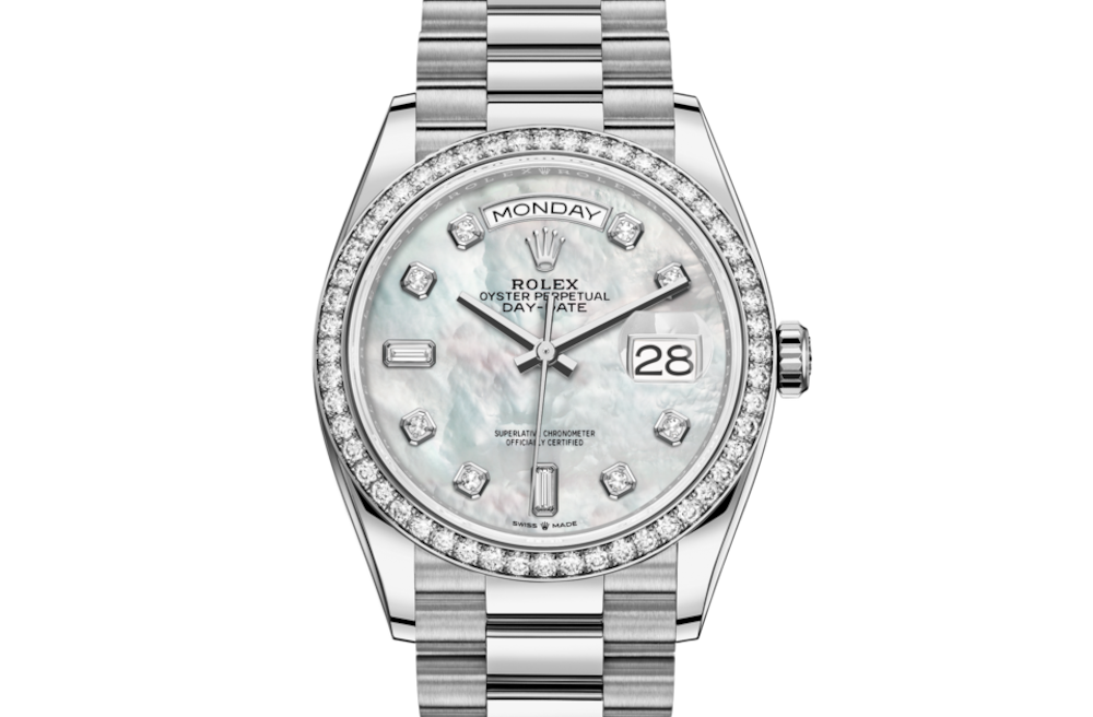 LadyRolex  DAY-DATE 36,128349RBR