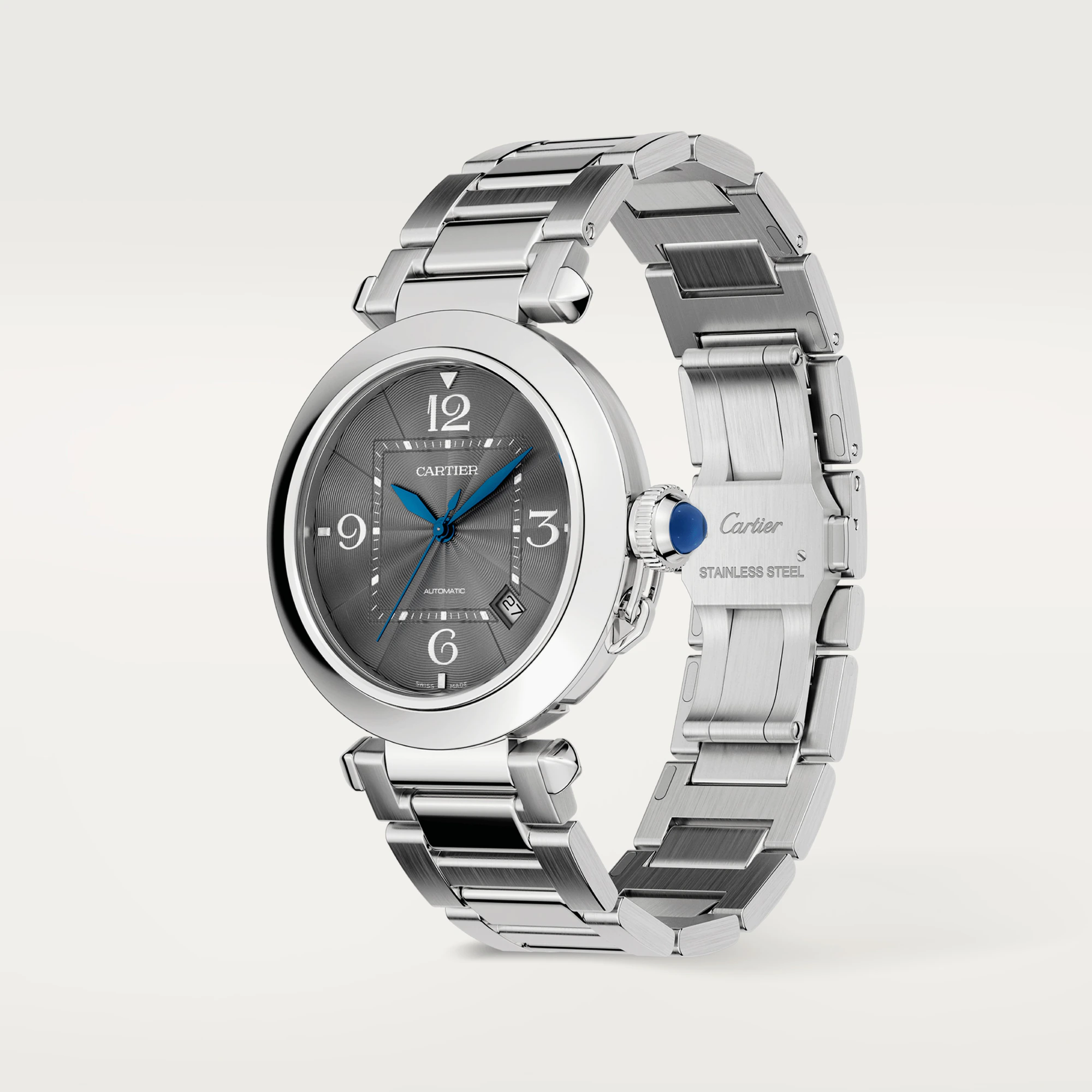 Cartier Pasha 41 mm Stainless steel Men’s Watch, WSPA0026