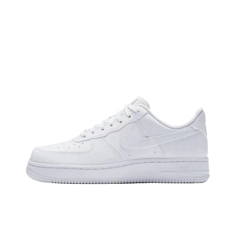 Nike Air Force 1 07 All Triple White Classic Shoes Sneakers AF1 315122 ...