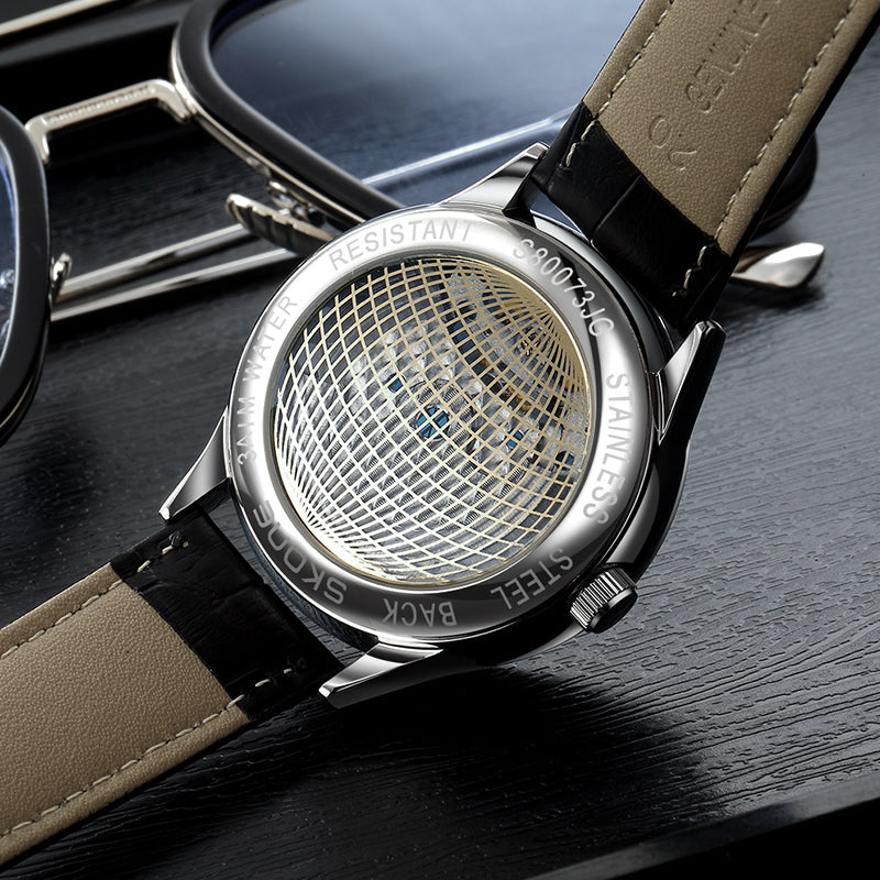 3D engraving fully automatic mechanical watch