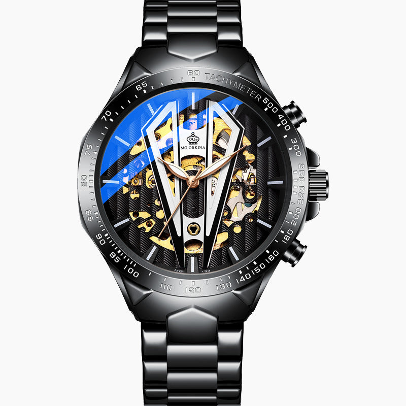 3D Skeleton Luminous Automatic Mechanical Watch