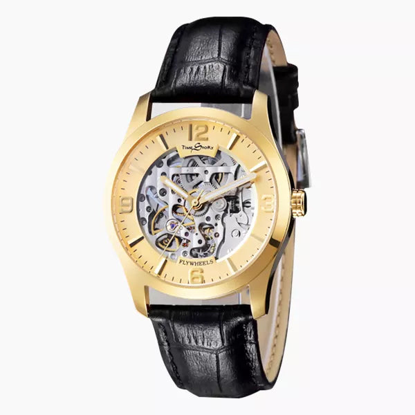 Automatic double-sided skeleton mechanical watch