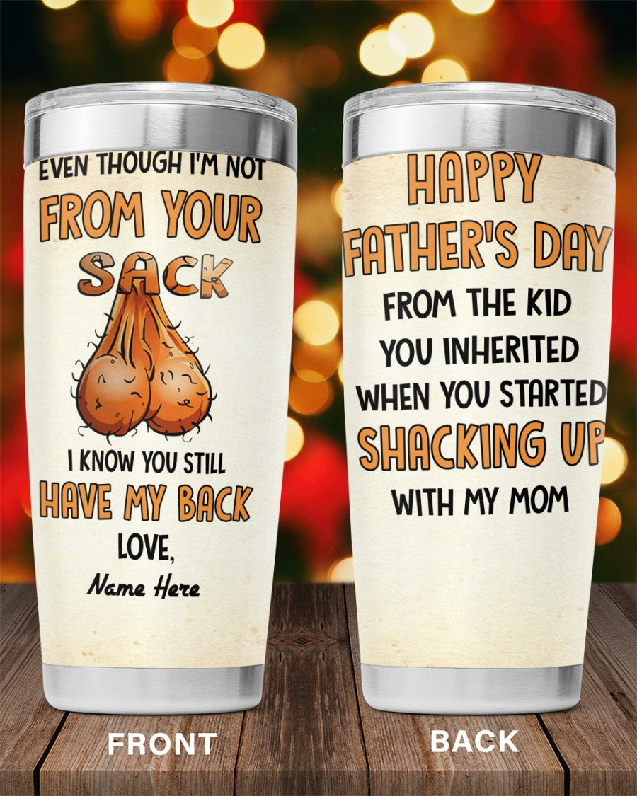 PERSONALIZED MUG: Perfect Father's Day Gift For Dad-I Know You Still Have My Back