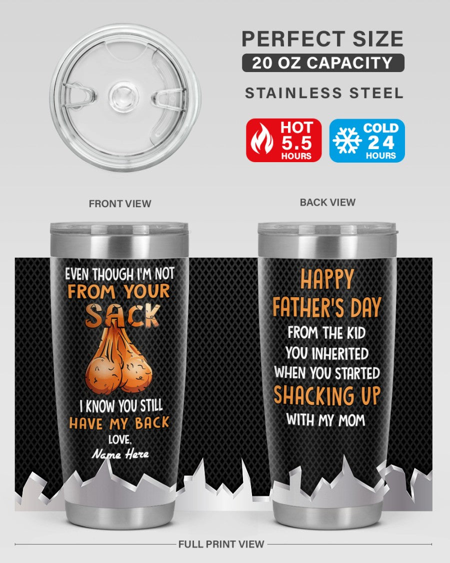 PERSONALIZED MUG: Perfect Father's Day Gift For Dad-I Know You Still Have My Back