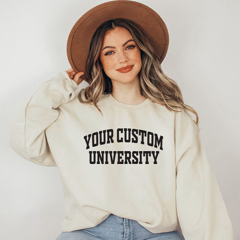 Custom School Sweatshirt,Oversized School Hoodies,Customized School Shirt