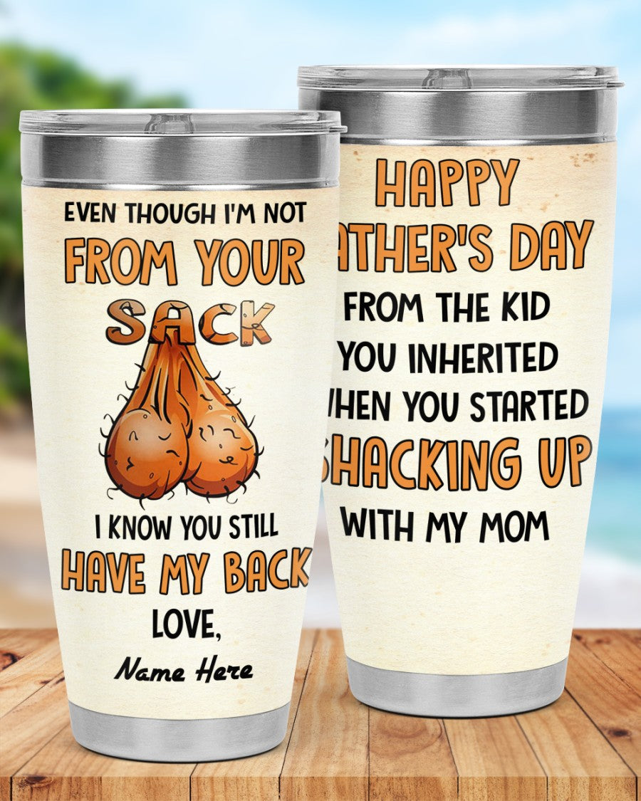 PERSONALIZED MUG: Perfect Father's Day Gift For Dad-I Know You Still Have My Back