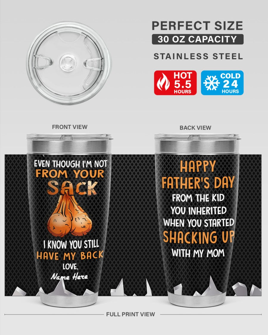 PERSONALIZED MUG: Perfect Father's Day Gift For Dad-I Know You Still Have My Back