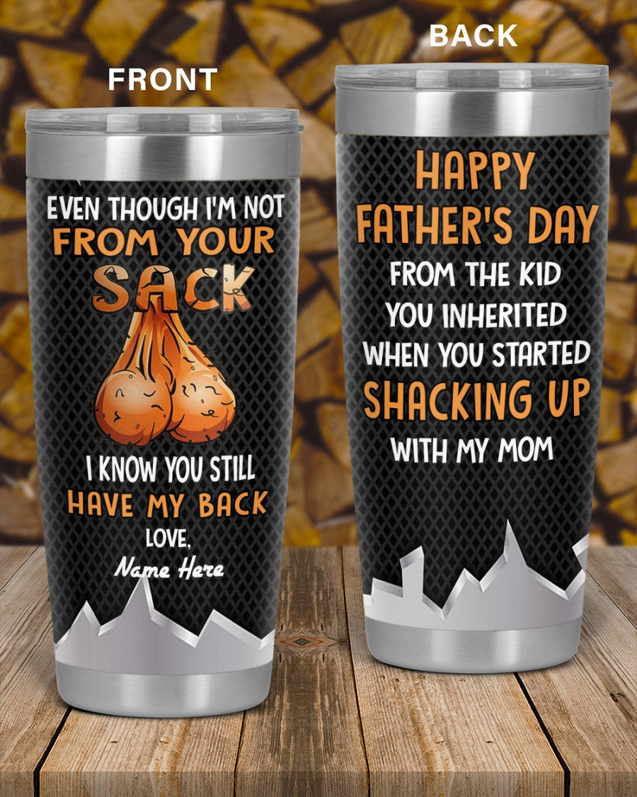 PERSONALIZED MUG: Perfect Father's Day Gift For Dad-I Know You Still Have My Back
