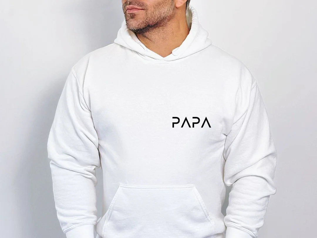 Personalised Papa Shirt, Dad T-Shirt
