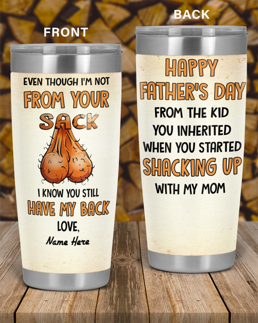 PERSONALIZED MUG: Perfect Father's Day Gift For Dad-I Know You Still Have My Back