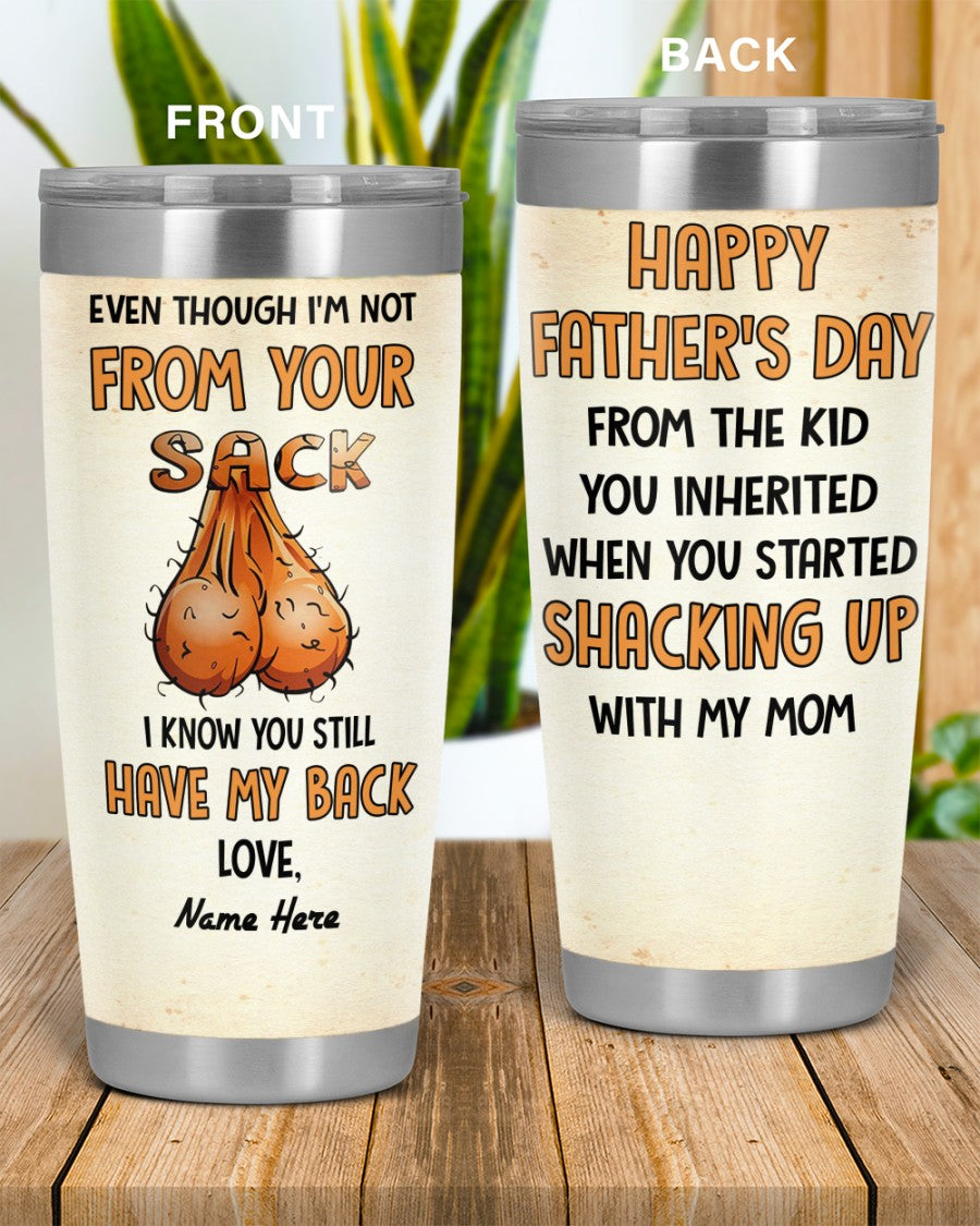 PERSONALIZED MUG: Perfect Father's Day Gift For Dad-I Know You Still Have My Back