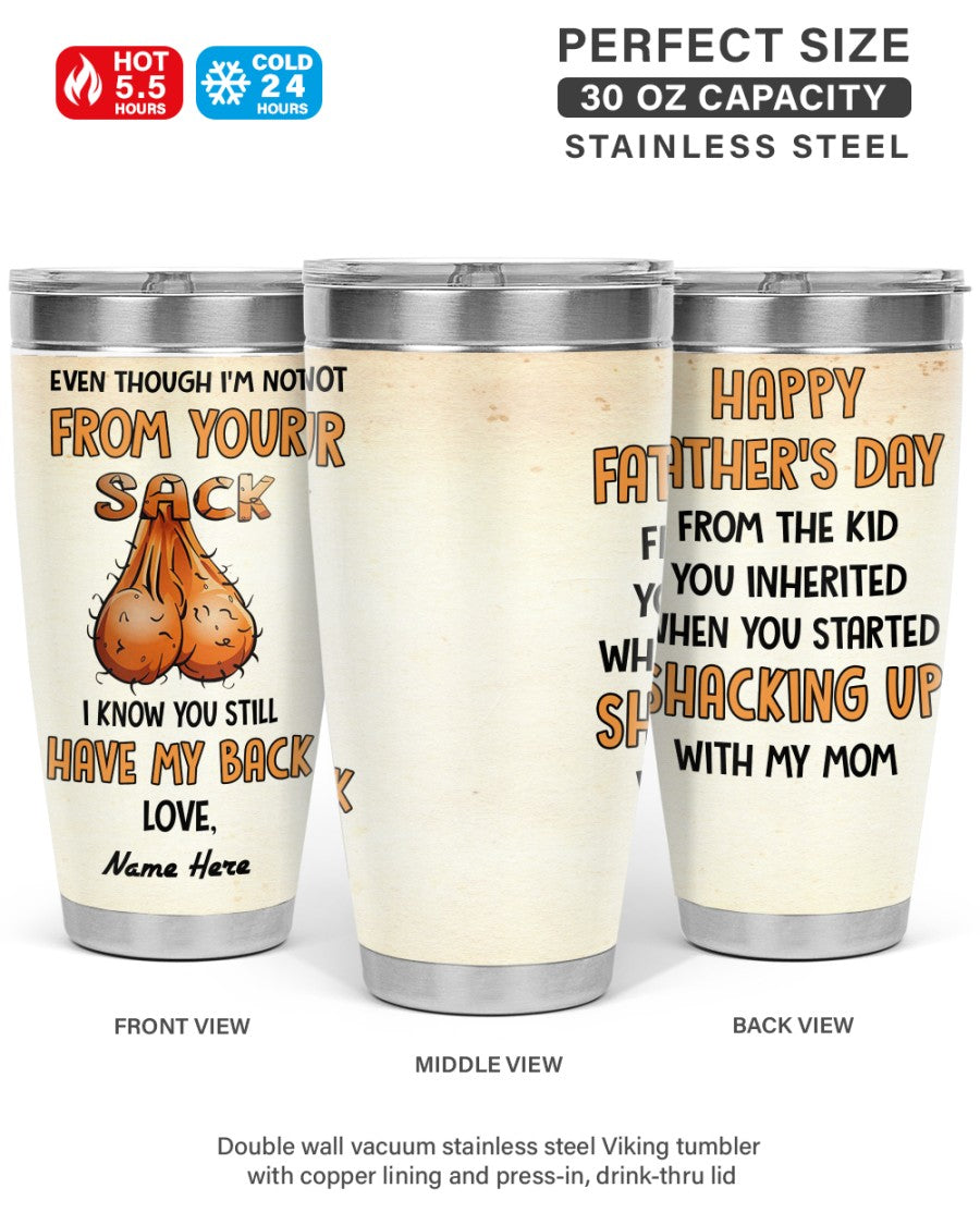 PERSONALIZED MUG: Perfect Father's Day Gift For Dad-I Know You Still Have My Back
