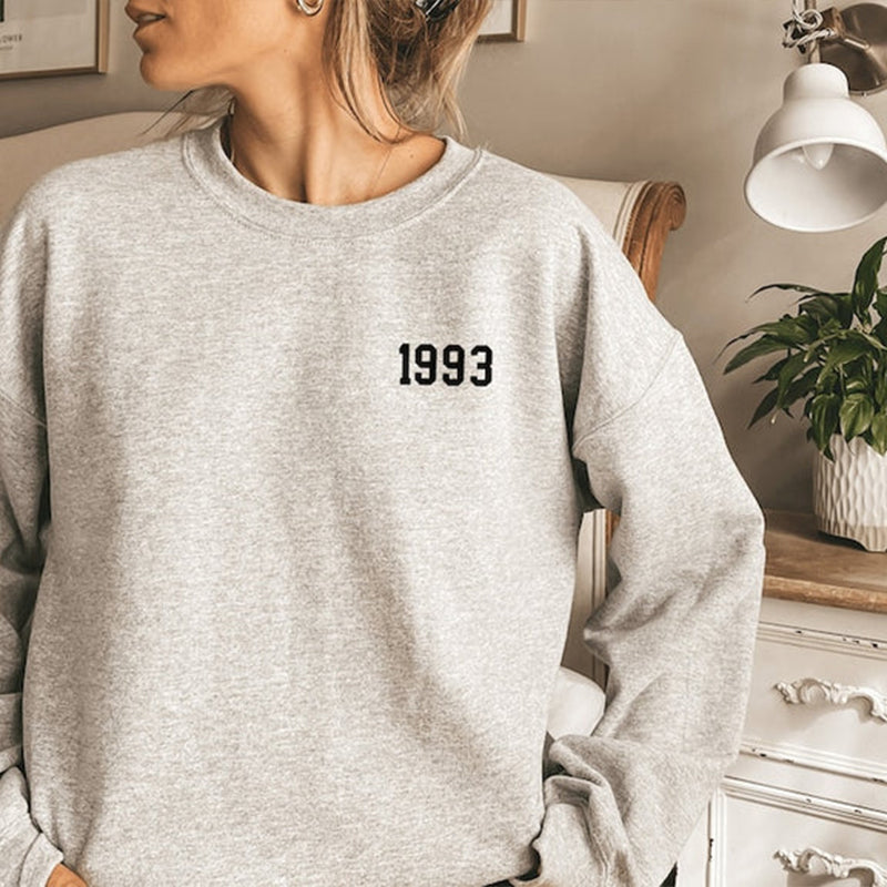 Custom Birthday Year Sweatshirt, Hoodie&T-shirt