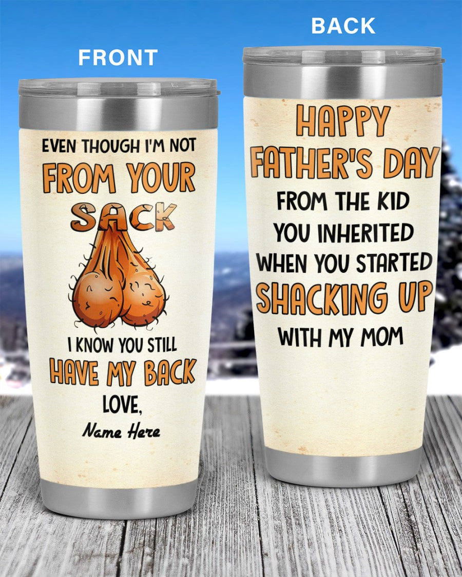 PERSONALIZED MUG: Perfect Father's Day Gift For Dad-I Know You Still Have My Back