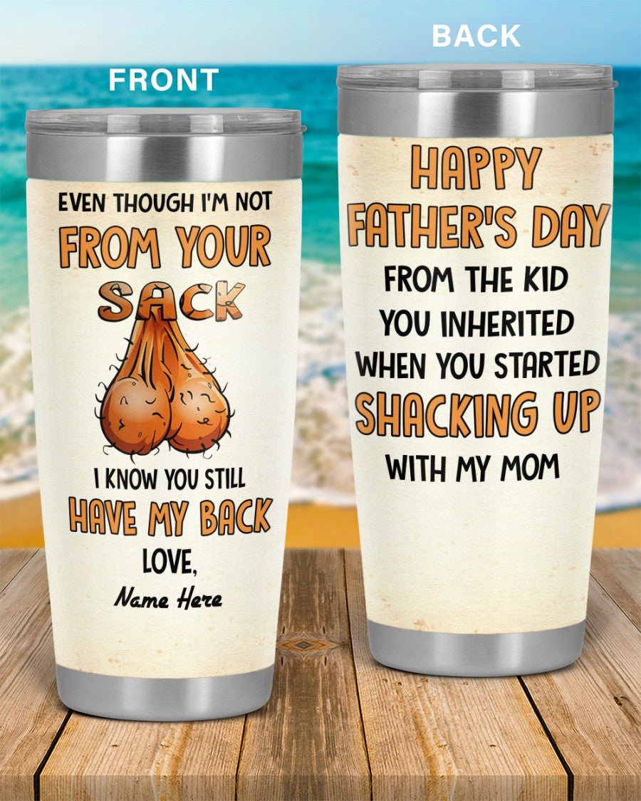 PERSONALIZED MUG: Perfect Father's Day Gift For Dad-I Know You Still Have My Back