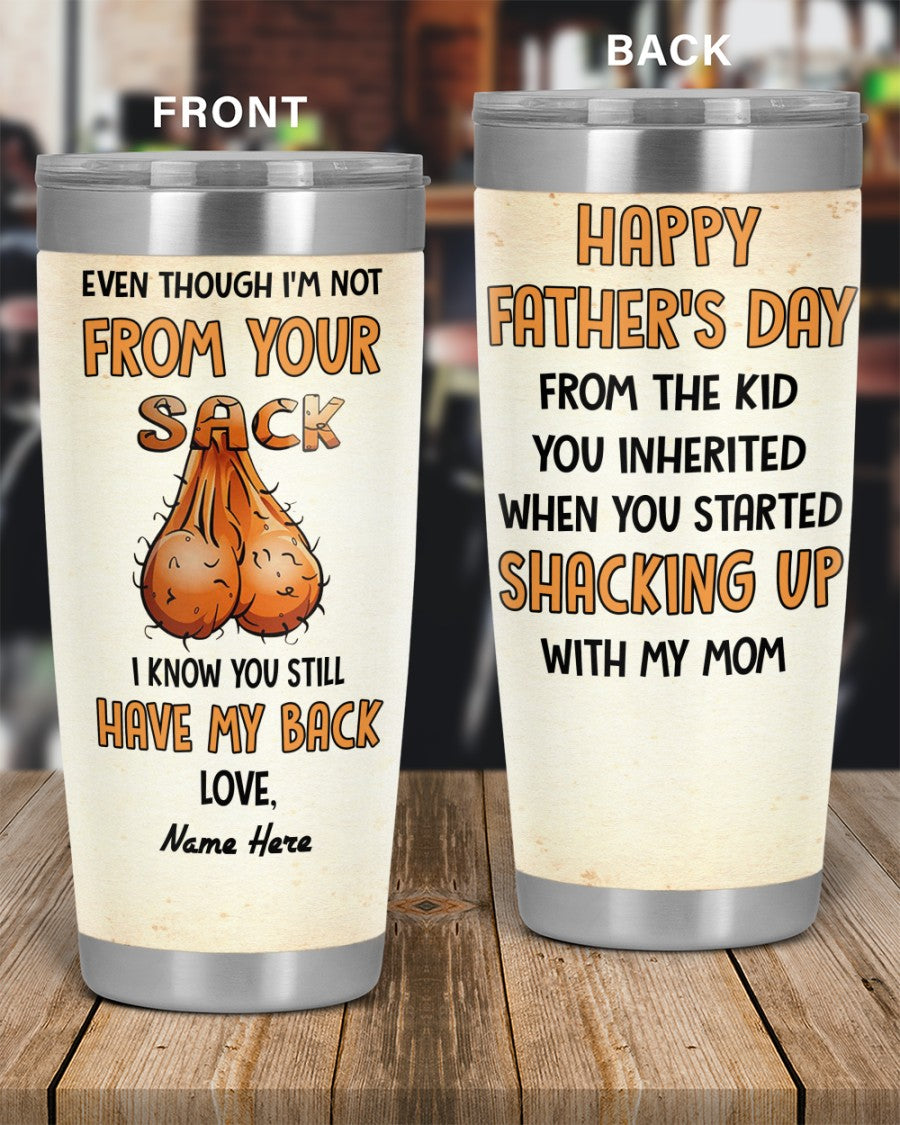 PERSONALIZED MUG: Perfect Father's Day Gift For Dad-I Know You Still Have My Back