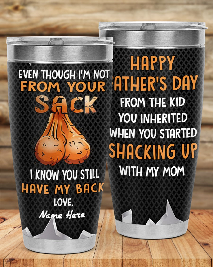 PERSONALIZED MUG: Perfect Father's Day Gift For Dad-I Know You Still Have My Back