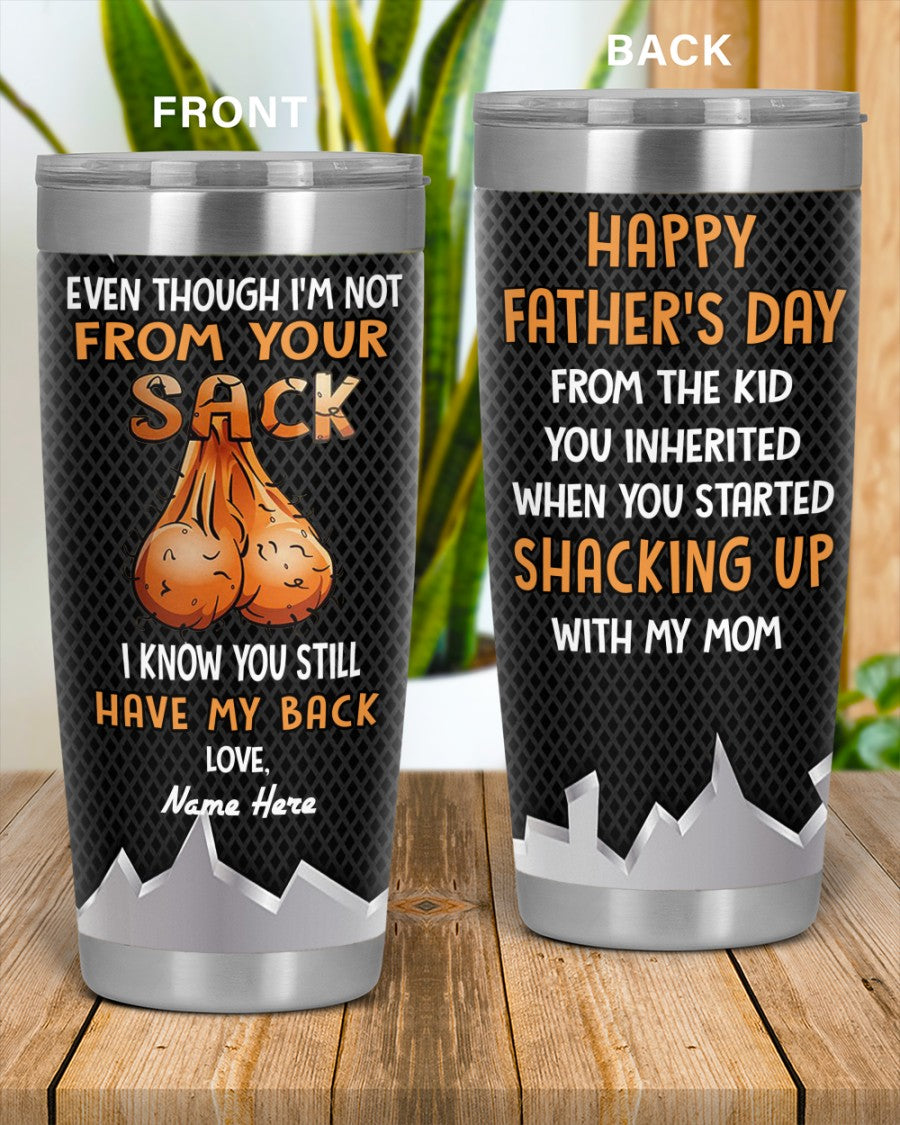 PERSONALIZED MUG: Perfect Father's Day Gift For Dad-I Know You Still Have My Back
