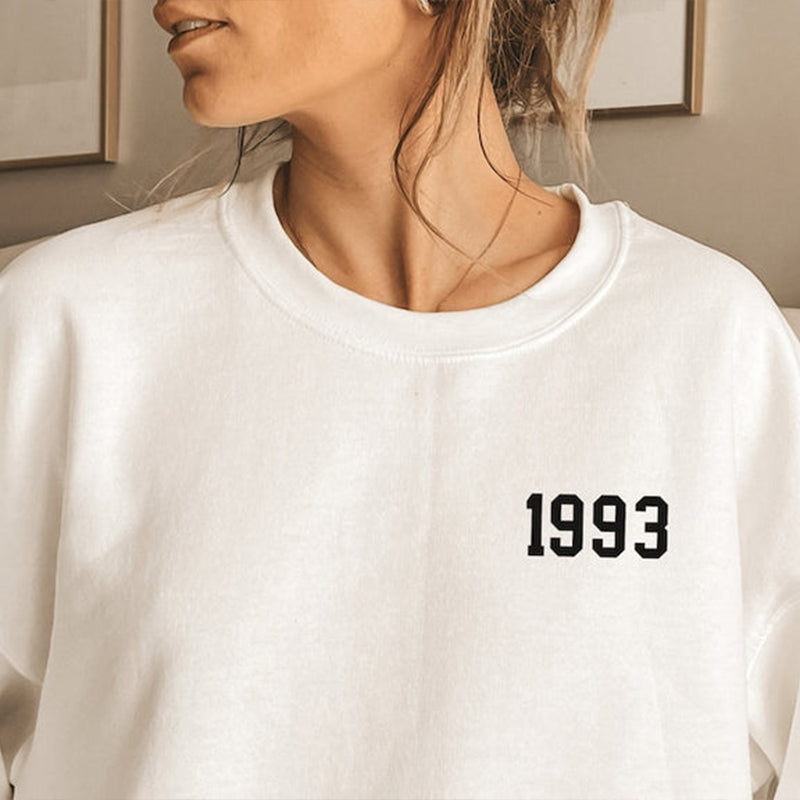 Custom Birthday Year Sweatshirt, Hoodie&T-shirt