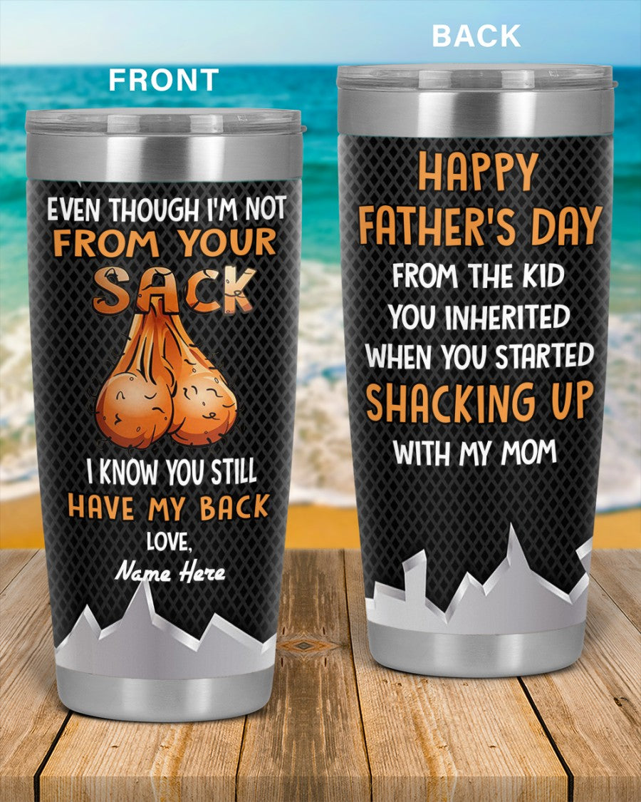 PERSONALIZED MUG: Perfect Father's Day Gift For Dad-I Know You Still Have My Back