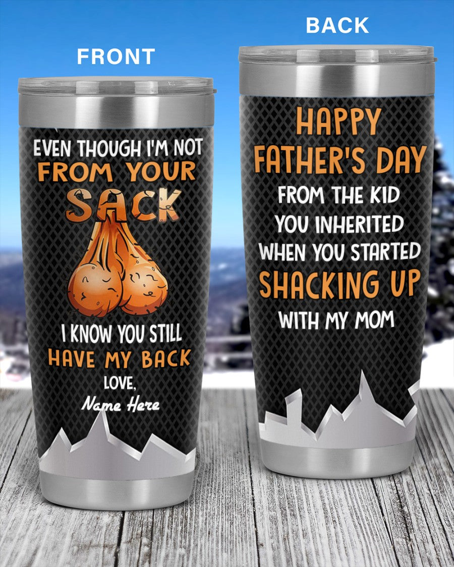 PERSONALIZED MUG: Perfect Father's Day Gift For Dad-I Know You Still Have My Back