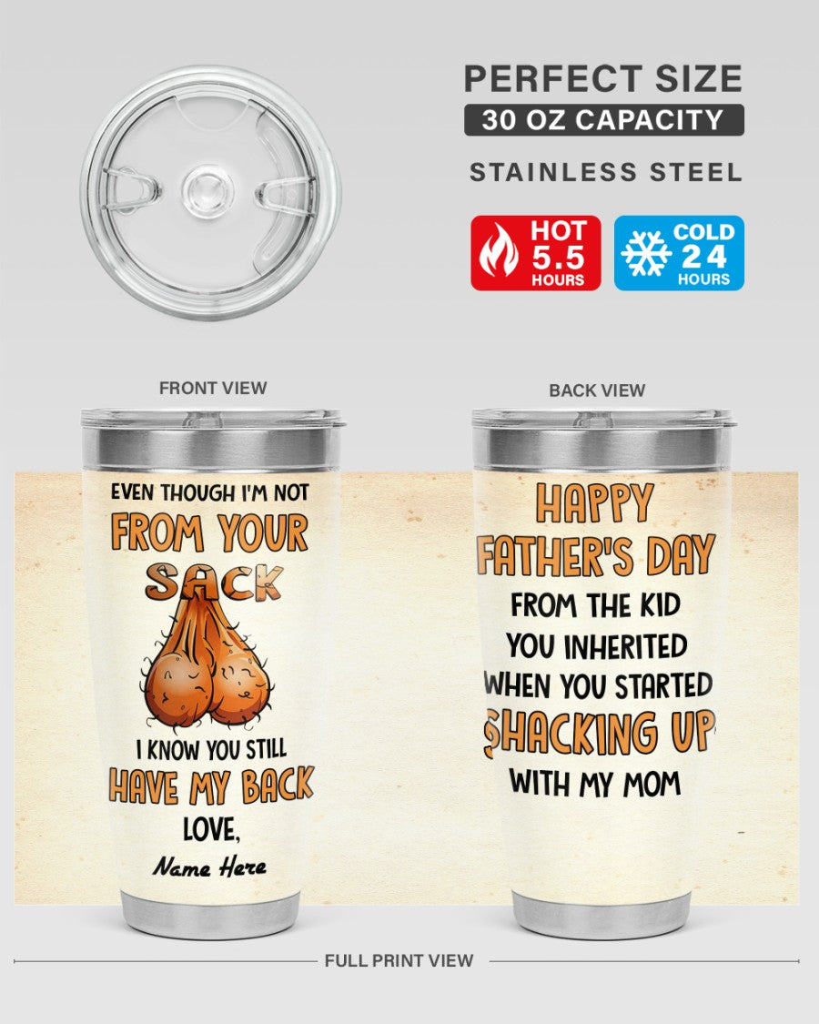 PERSONALIZED MUG: Perfect Father's Day Gift For Dad-I Know You Still Have My Back