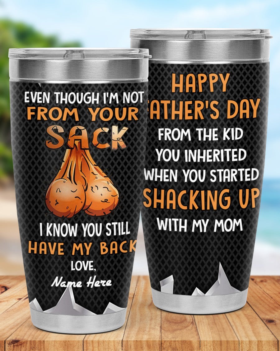 PERSONALIZED MUG: Perfect Father's Day Gift For Dad-I Know You Still Have My Back