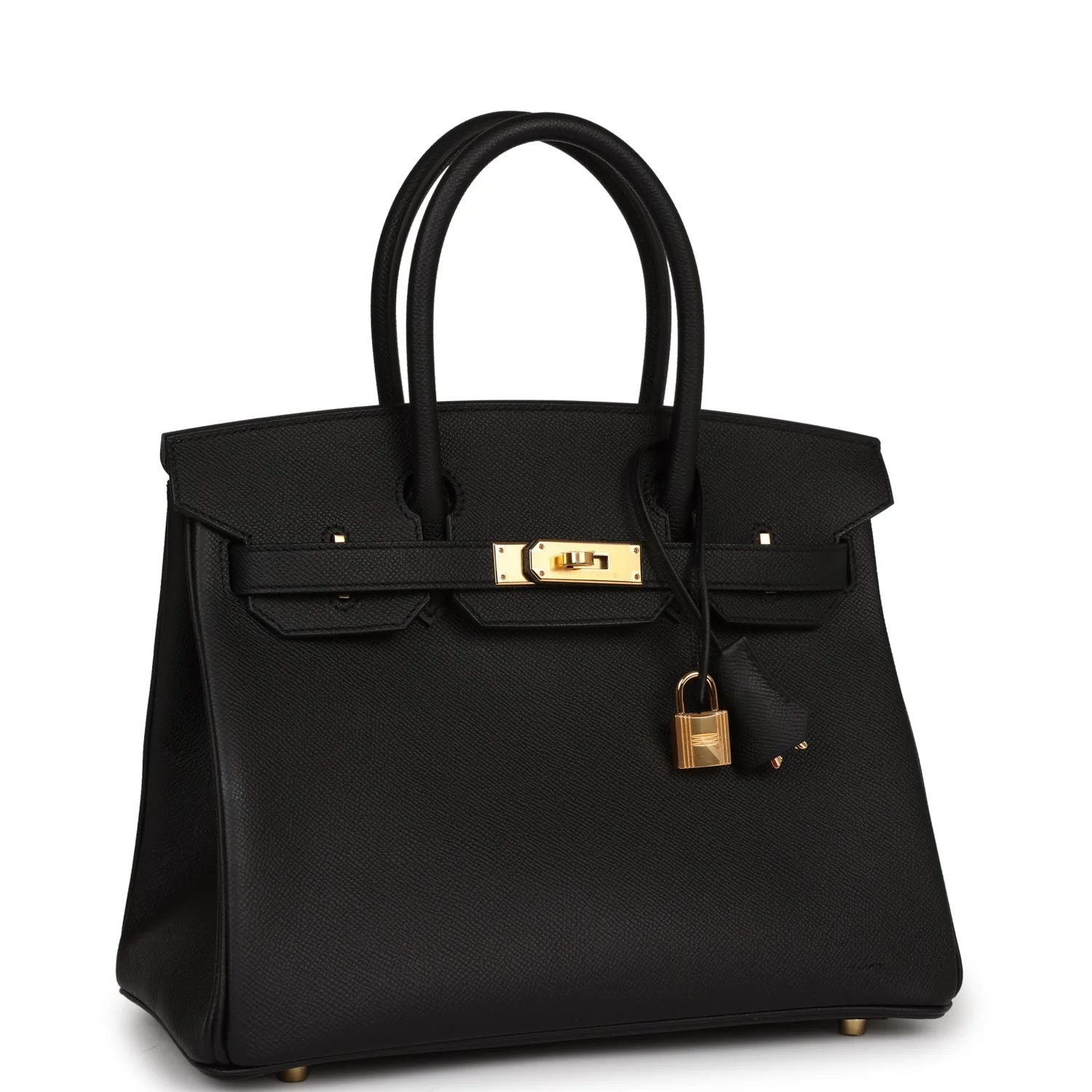 Her Birkin 30 Black Epsom Gold Hardware