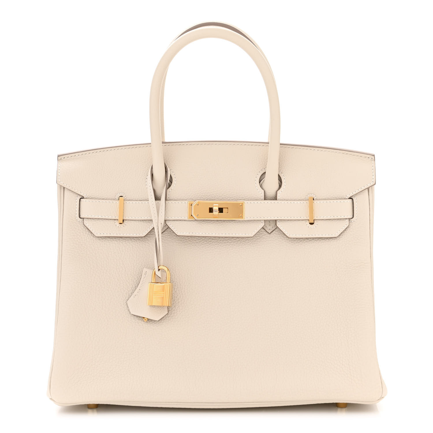 Togo Birkin 30 Craie（Golden Lock）