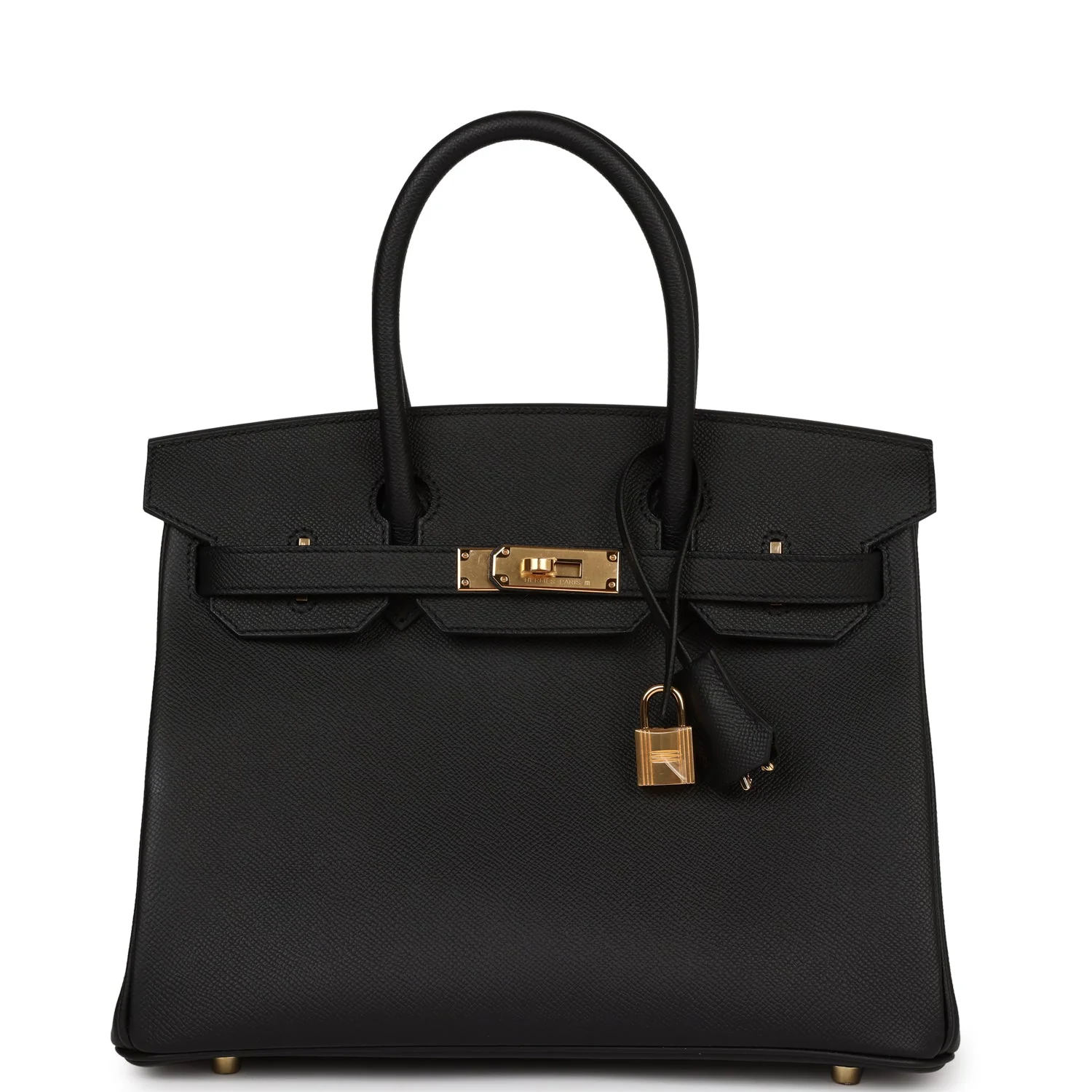 Her Birkin 30 Black Epsom Gold Hardware