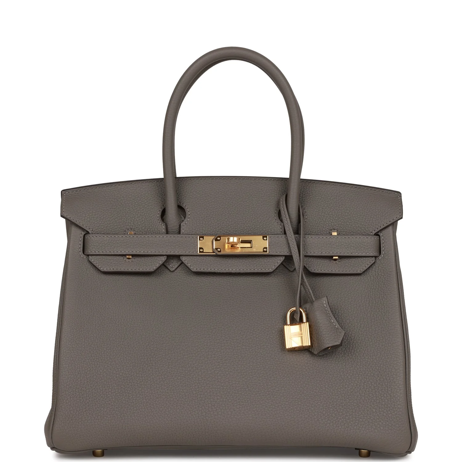 Her Birkin 30 Gris Meyer Togo Gold Hardware