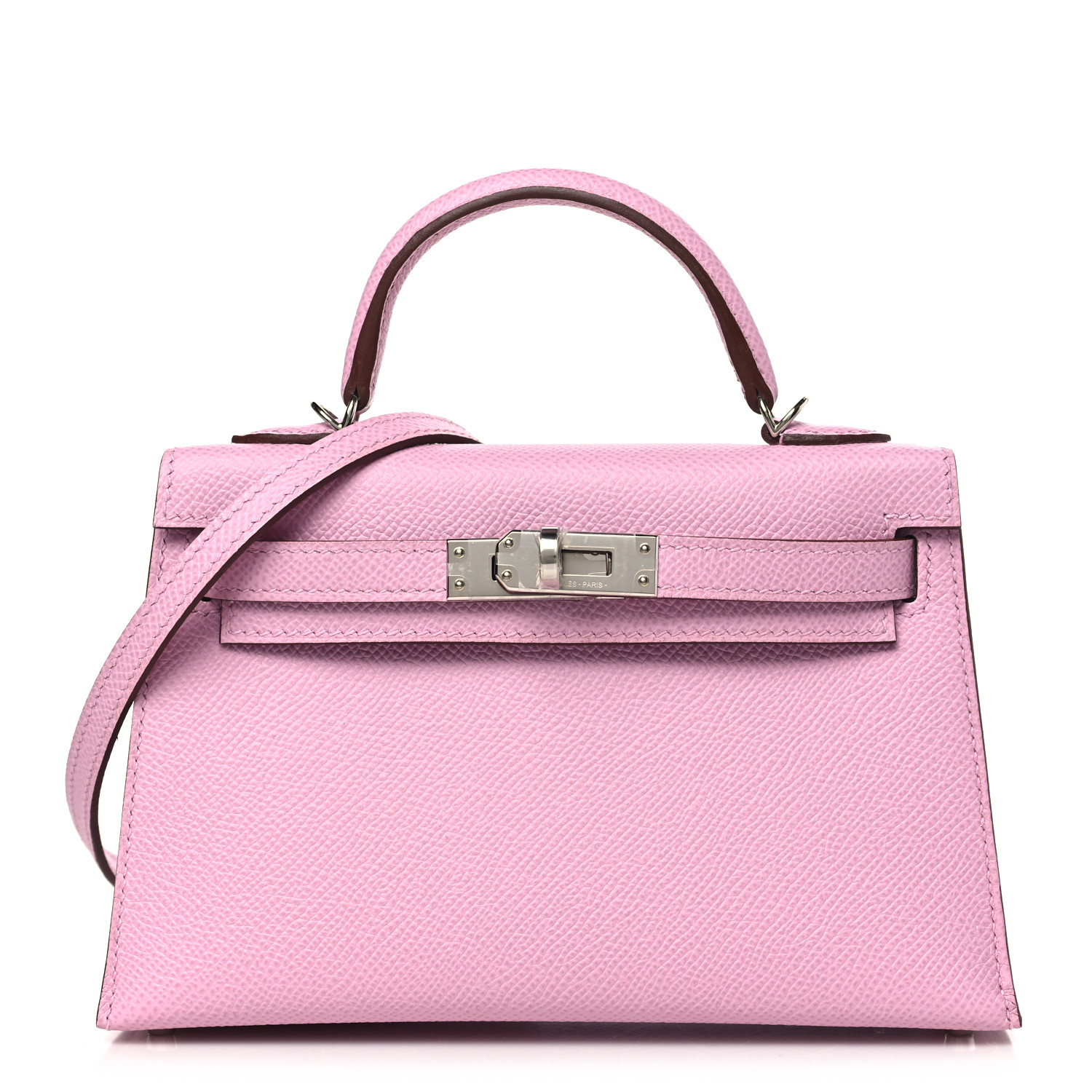 HERMES Epsom Mini Kelly Sellier 20 Mauve Sylvestre
