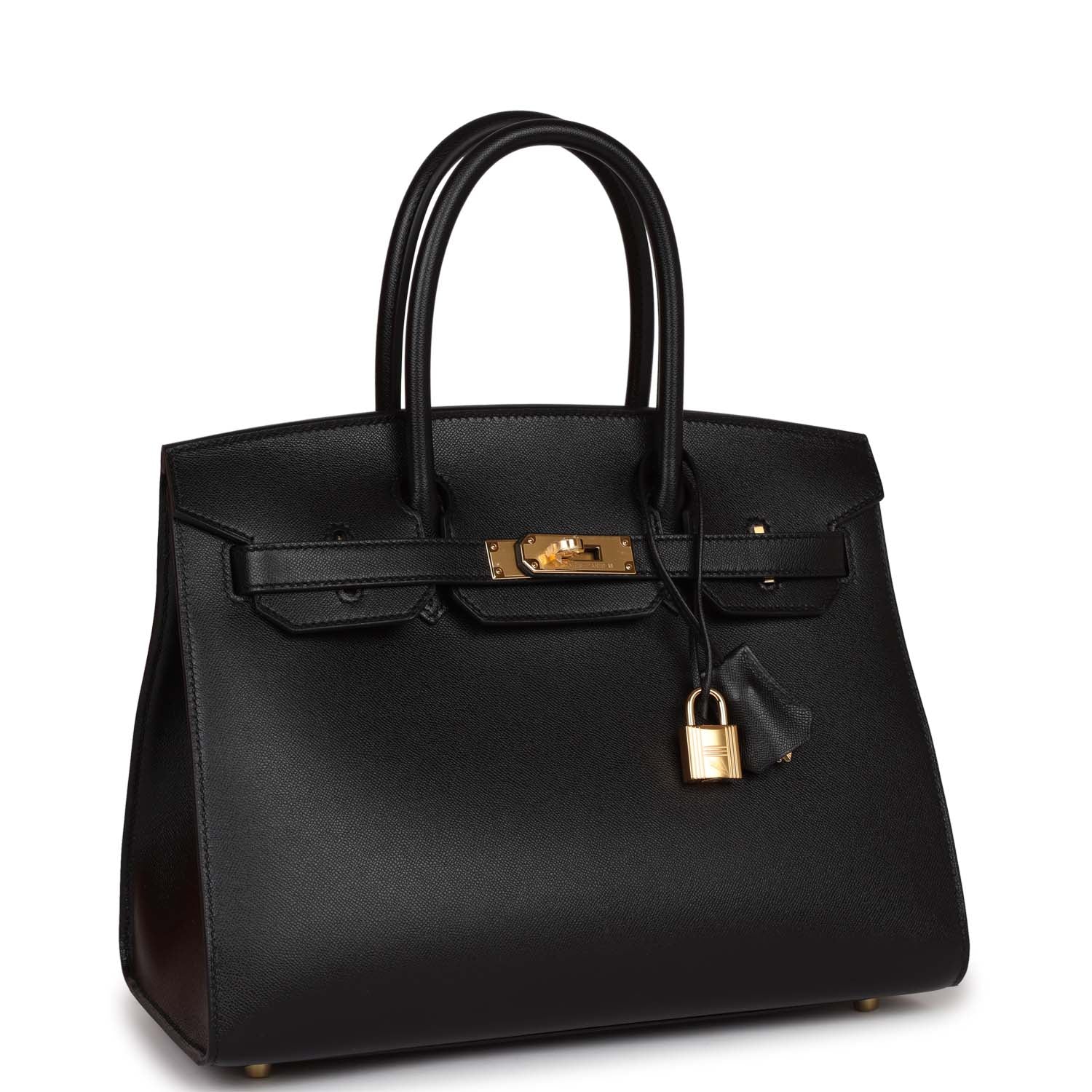 Her Birkin Sellier 30 Black Madame Gold Hardware