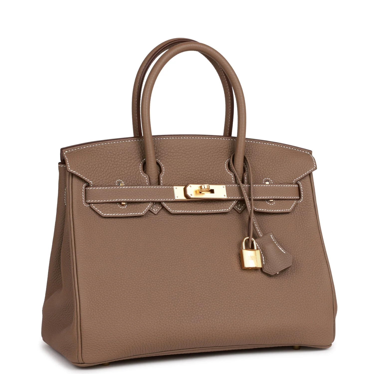 Her Birkin 30 Etoupe Togo Gold Hardware