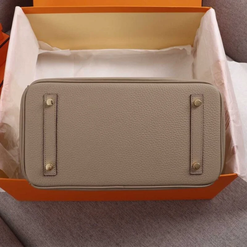 Hermes Birkin 25/30/35 Bag Beige/Orange/Navy
