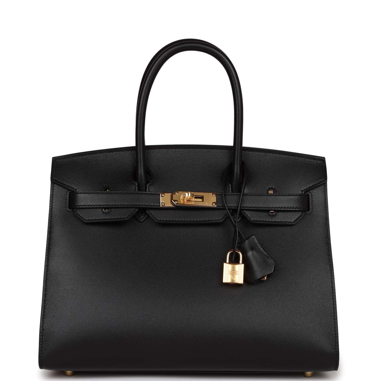 Her Birkin Sellier 30 Black Madame Gold Hardware