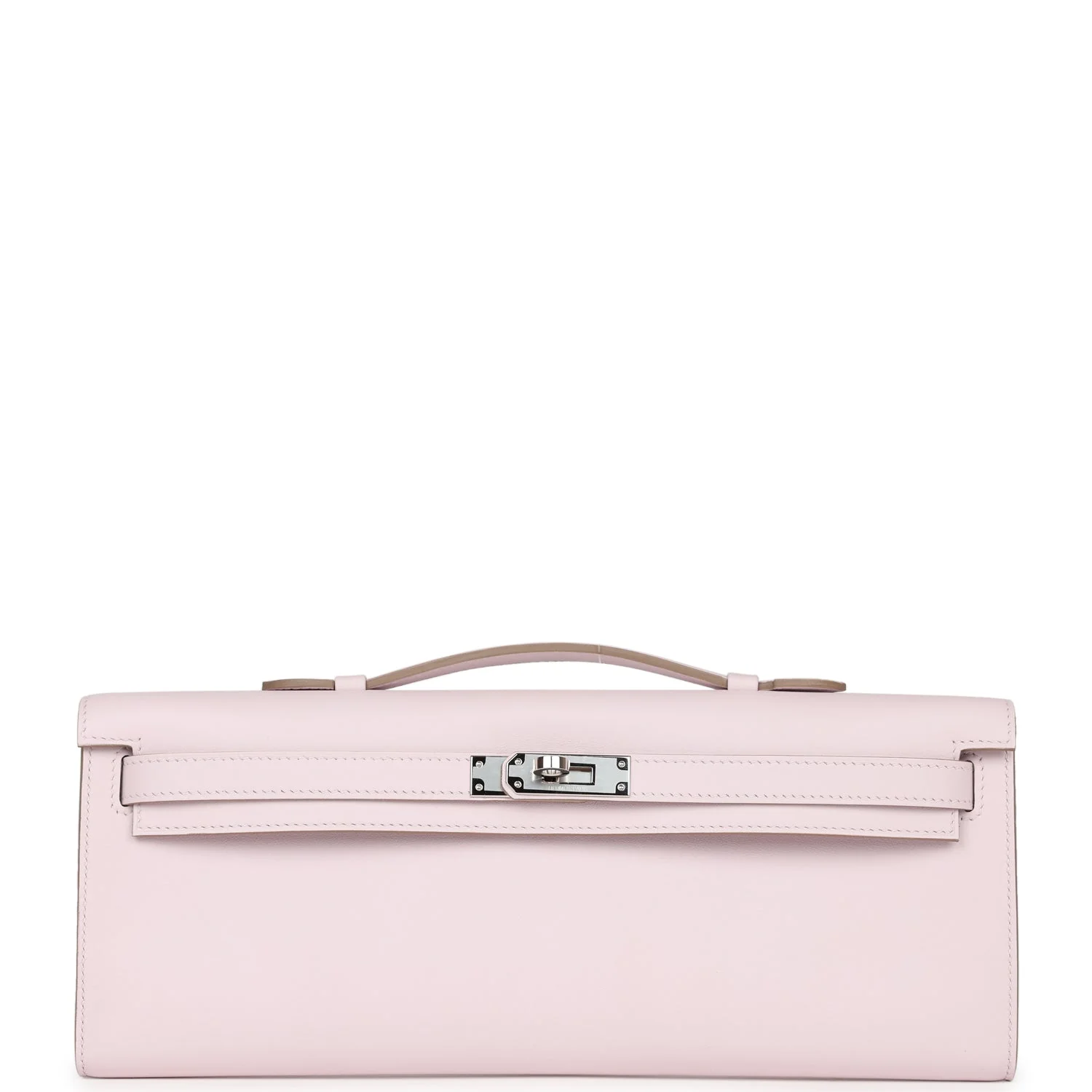 Hermes Kelly Cut Mauve Pale Swift Palladium Hardware