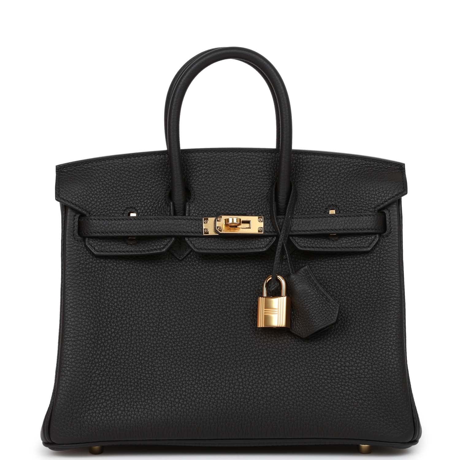 Her Birkin 25 Black Togo Gold Hardware