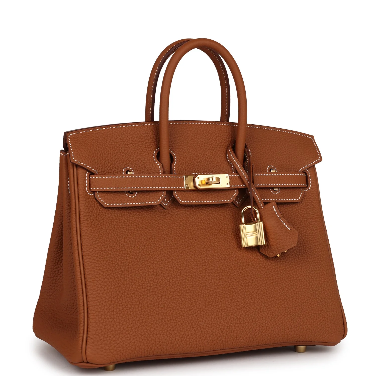 Her Birkin 25 Gold Togo Gold Hardware