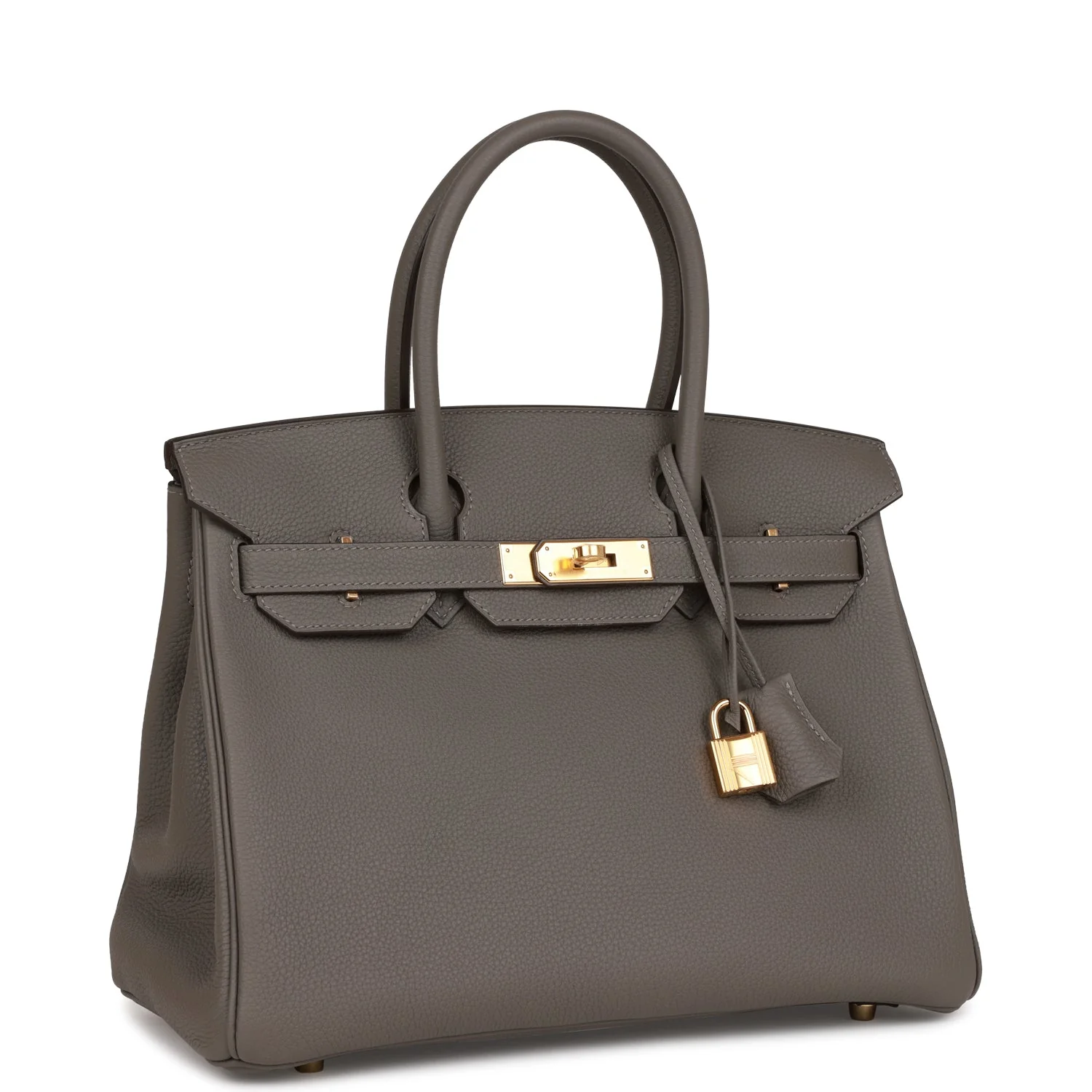 Her Birkin 30 Gris Meyer Togo Gold Hardware