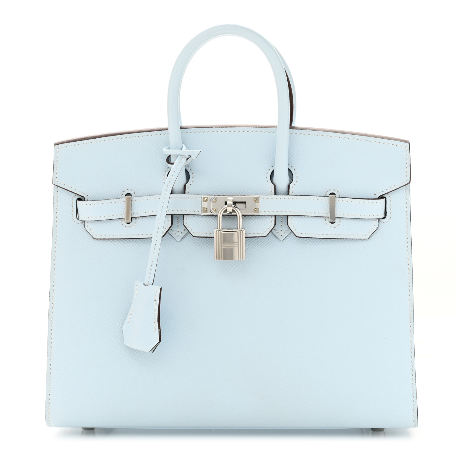 Epsom Birkin Sellier 25 Bleu Brume