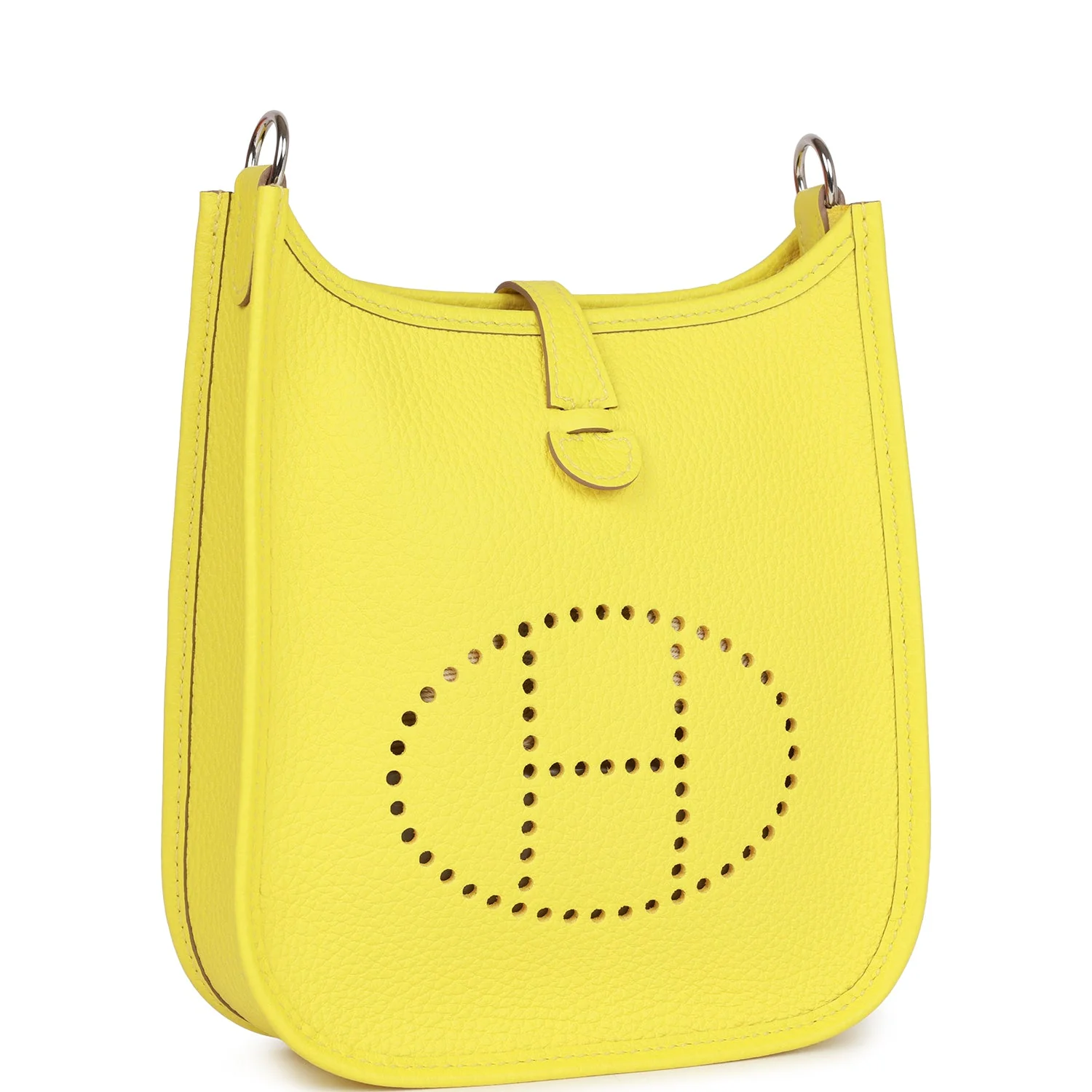 Hermes Evelyne TPM Lime Clemence Palladium Hardware