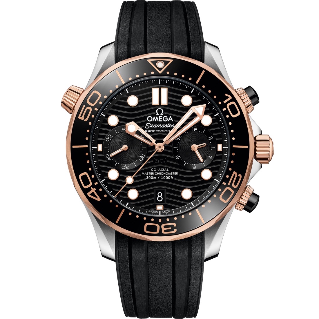 Seamaster Diver 300m CHRONOGRAPH SednaTM Gold Black 44mm
