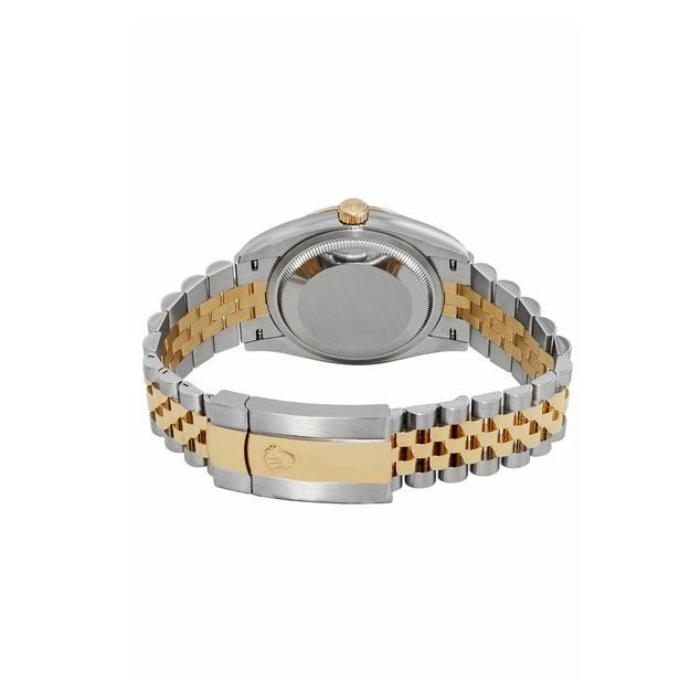 Rolex Datejust 41 Black Dial Men's Gold & Steel Watch 126333-0014