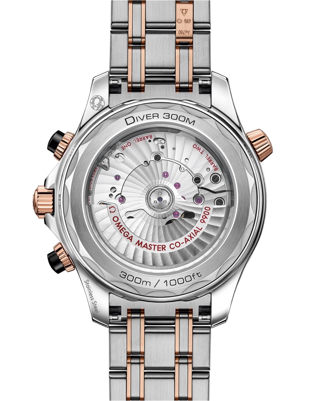 Seamaster Diver 300m CHRONOGRAPH Sedna™ Gold Black 44mm