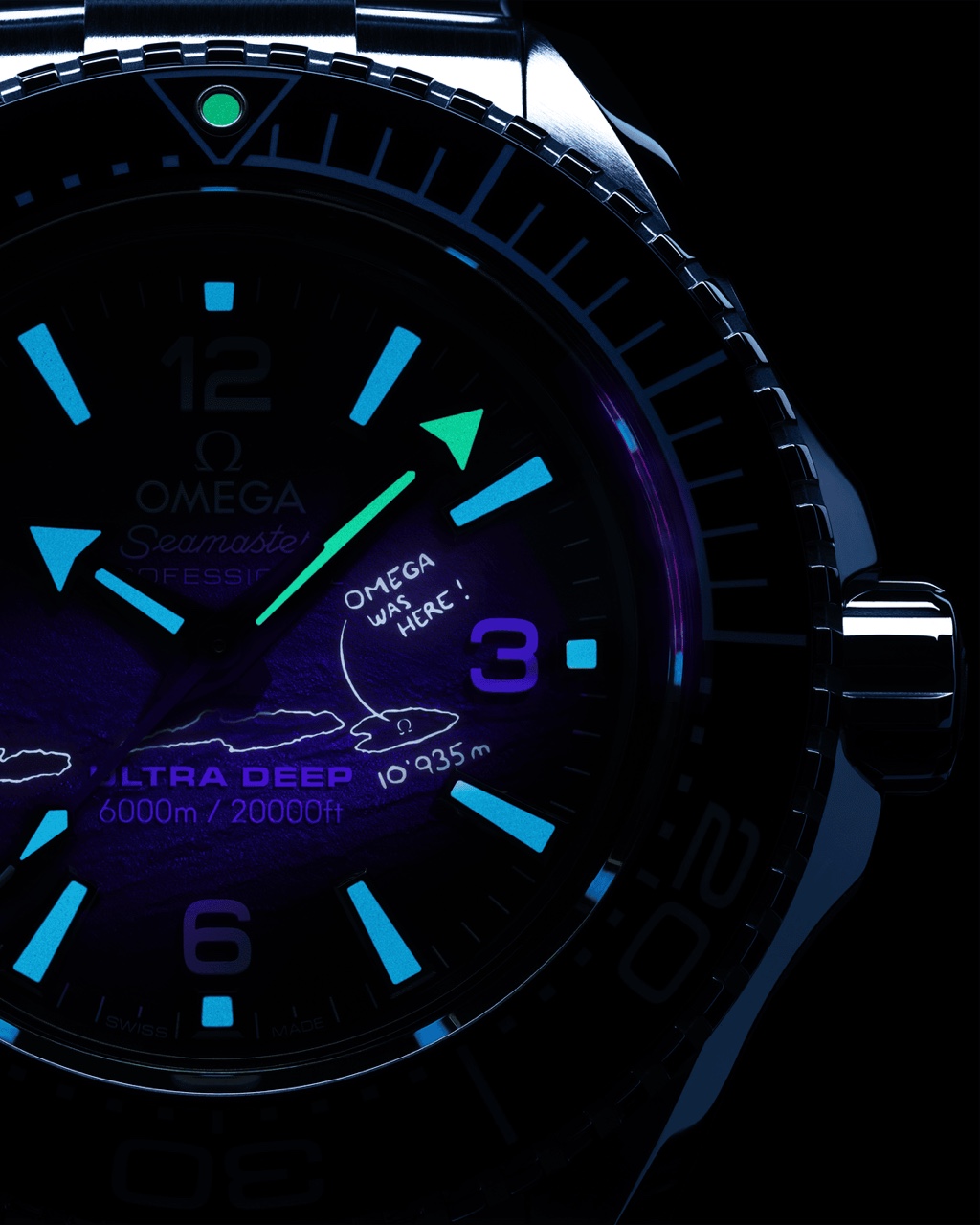 PLANET OCEAN 6000M Ultra Deep SUMMER BLUE 45.5 mm