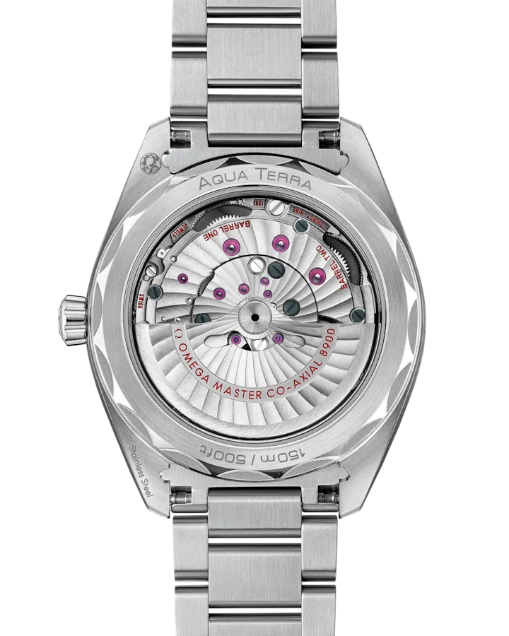 OMEGA SEAMASTER AQUA TERRA 150M 41 MM, STEEL ON STEEL