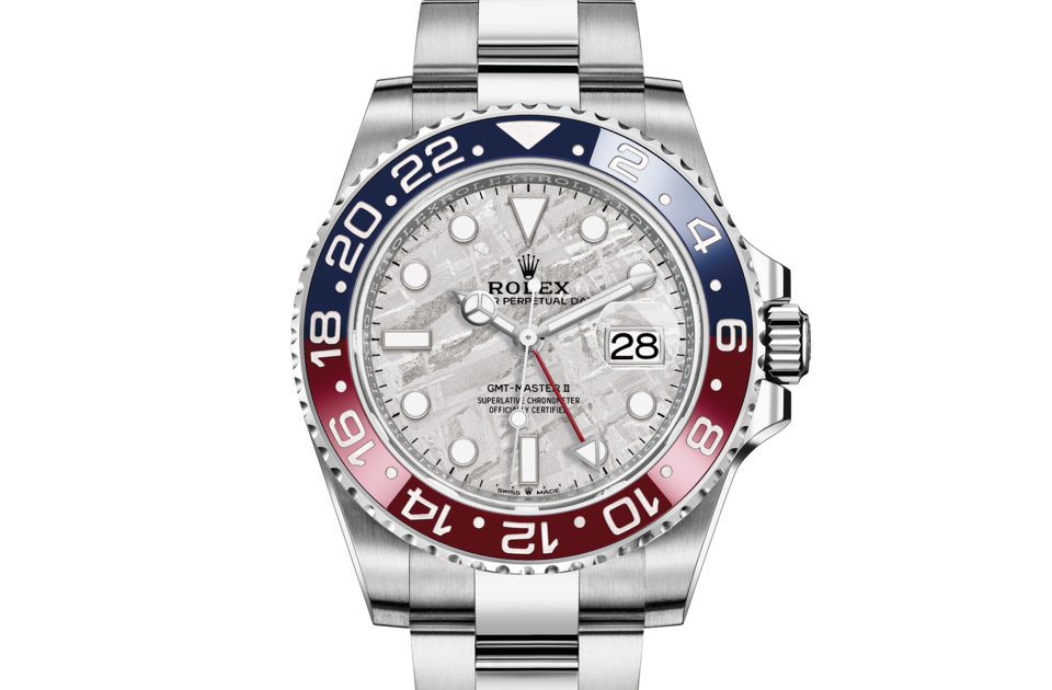 Rolex GMT-MASTER II Oyster, 40 mm, white gold M126719BLRO-0002