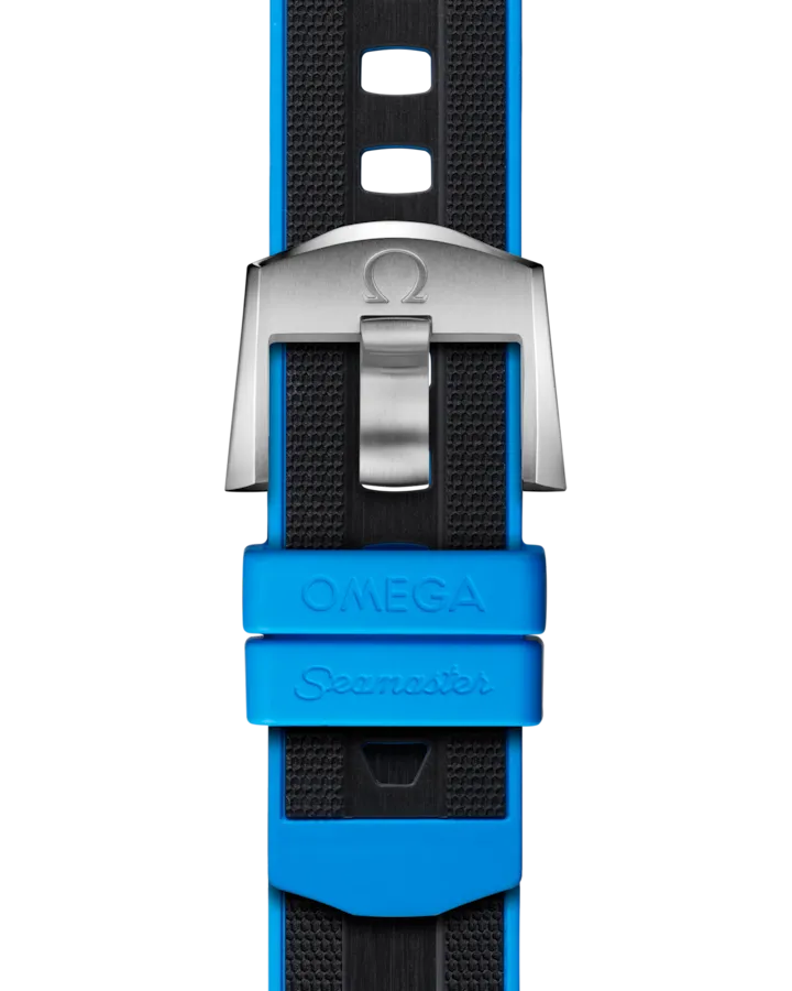 OMEGA SEAMASTER PLANET OCEAN 6000M 45.5 MM, O‑MEGASTEEL ON RUBBER STRAP